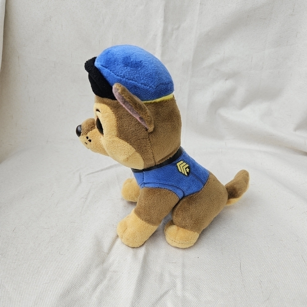 TY Paw Patrol Chase the Shepherd small plush - Picture 2 of 7